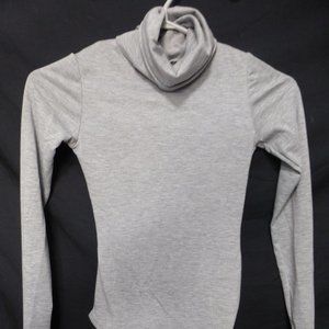 PRETTY LITTLE THING, size 4, grey turtleneck, BNWT